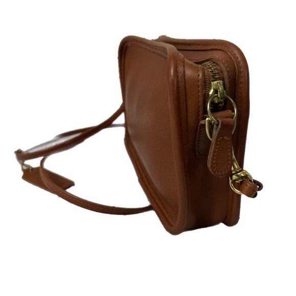 Vintage Coach 9925  Brown Leather Crossbody/Shoulder Bag - Picture 8 of 10
